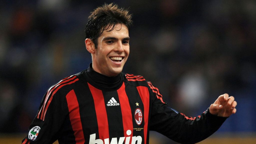 Kaka màu áo Ac Milan